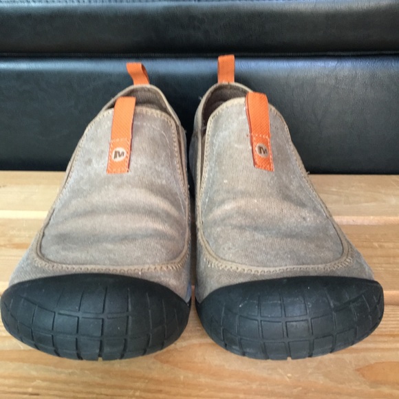 merrell canvas slipper shoes